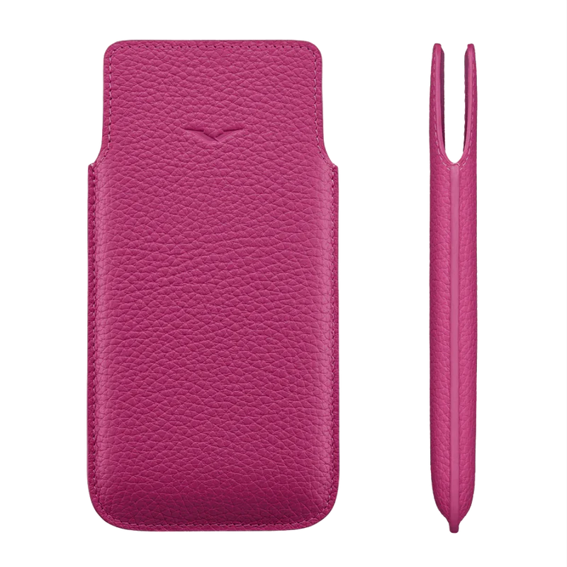 Metavertu & iVertu Calf Leather Slip Phone Case - Multicolor<span> - </span>Pink