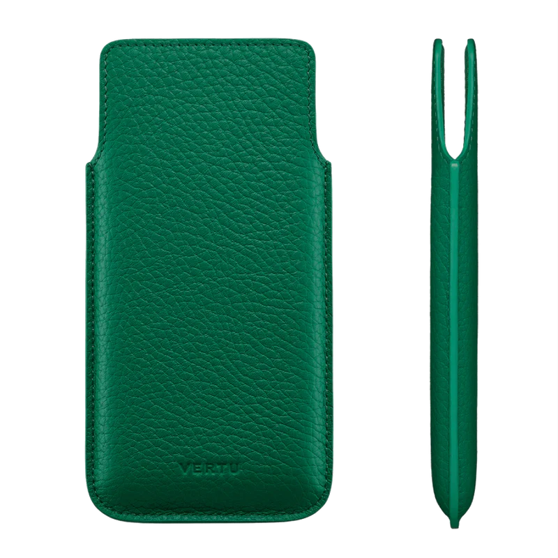 Metavertu & iVertu Calf Leather Slip Phone Case - Multicolor<span> - </span>Green