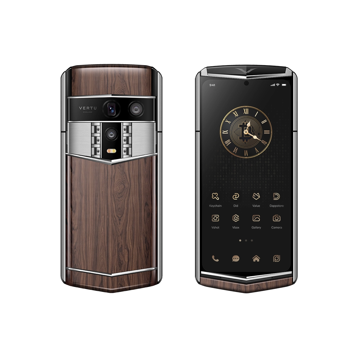 Agent Q Solid Walnut