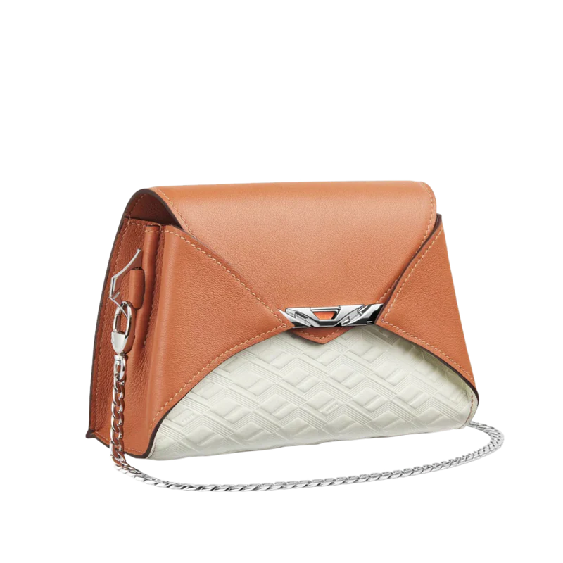 Folded V Catena Crossbody Bag