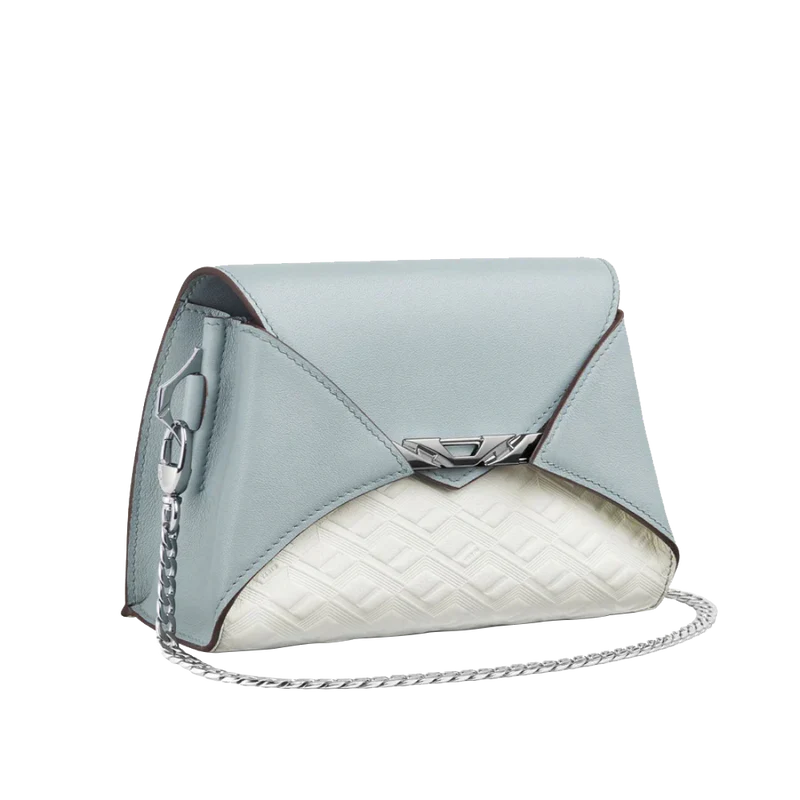 Folded V Catena Crossbody Bag