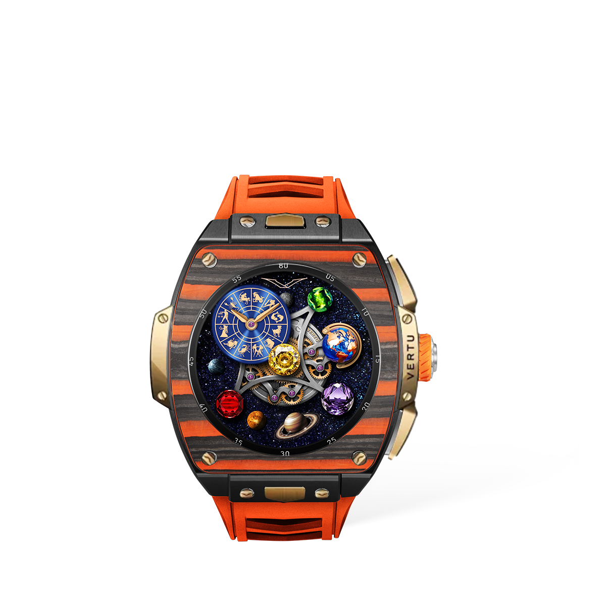 Grand Watch Bespoke Gold Carbon Fiber