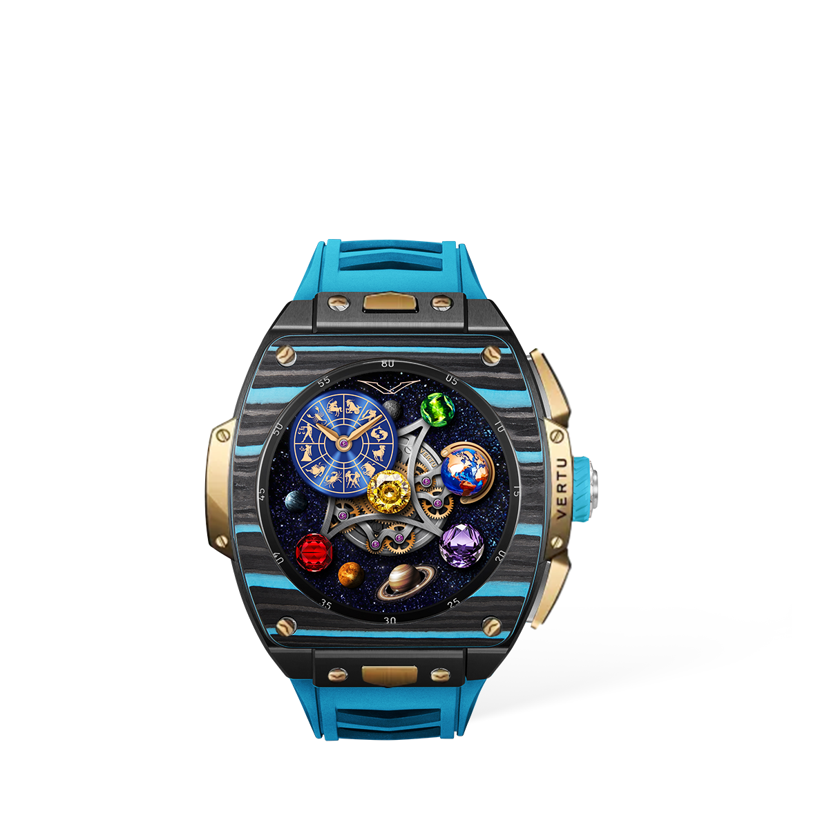 Grand Watch Bespoke Gold Carbon Fiber