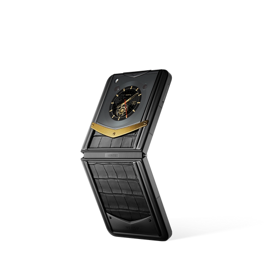 Ironflip Alligator Skin Gold V