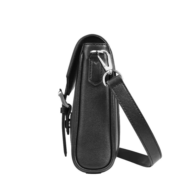 Men's Compact Leather Messenger Bag