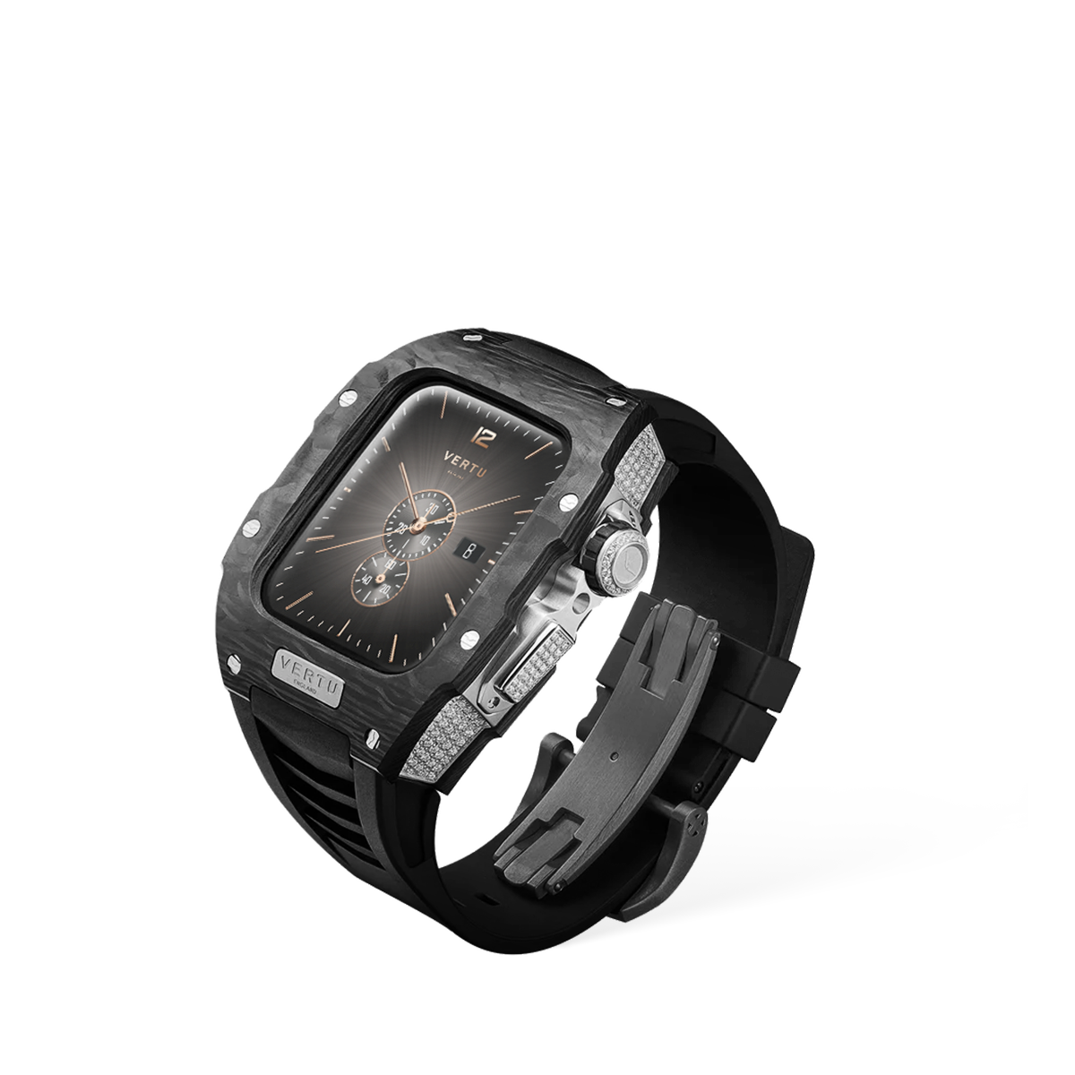 Metawatch Black with Diamonds
