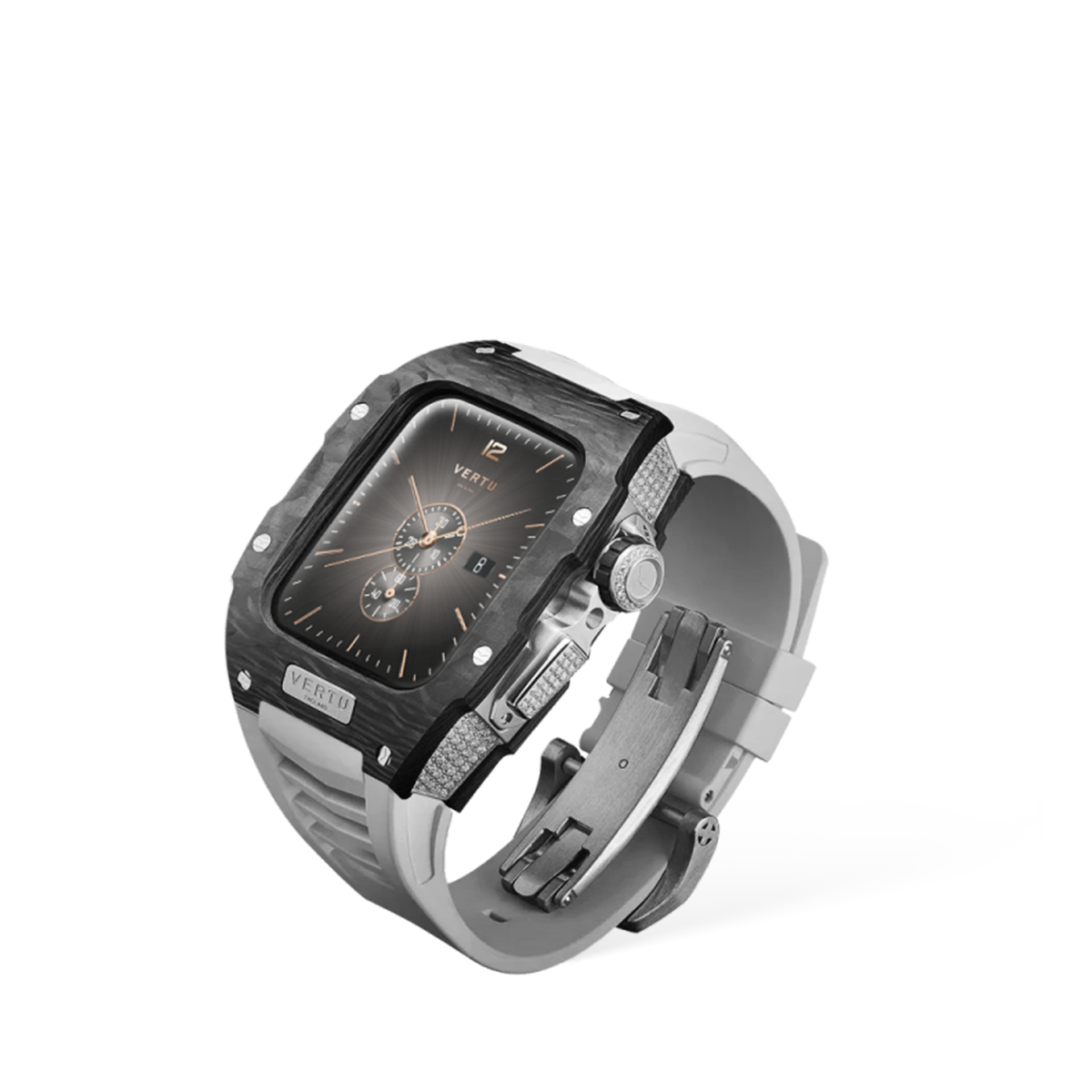 Metawatch Black with Diamonds