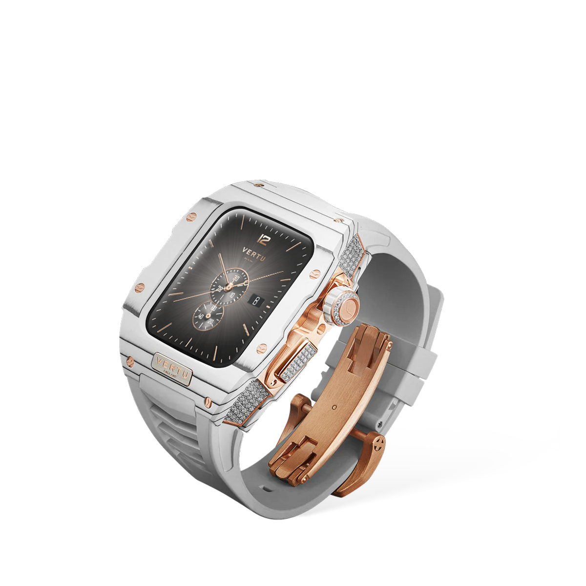 Metawatch White & Gold with Diamonds