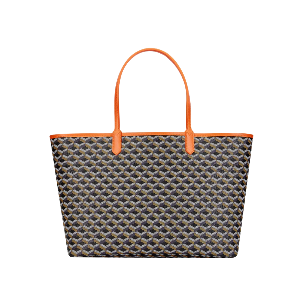 Monogram Large Capacity Shoulder Tote Bag for Women VERTU