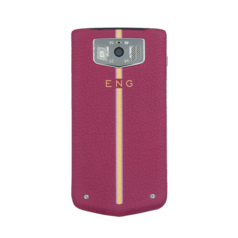 Vertu Constellation Retro Classic Phone Pink Back View