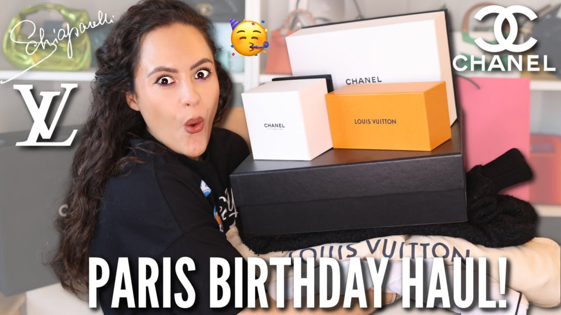 A Luxurious Birthday Spree in Paris: A Deep Dive into High-End Fashion Finds