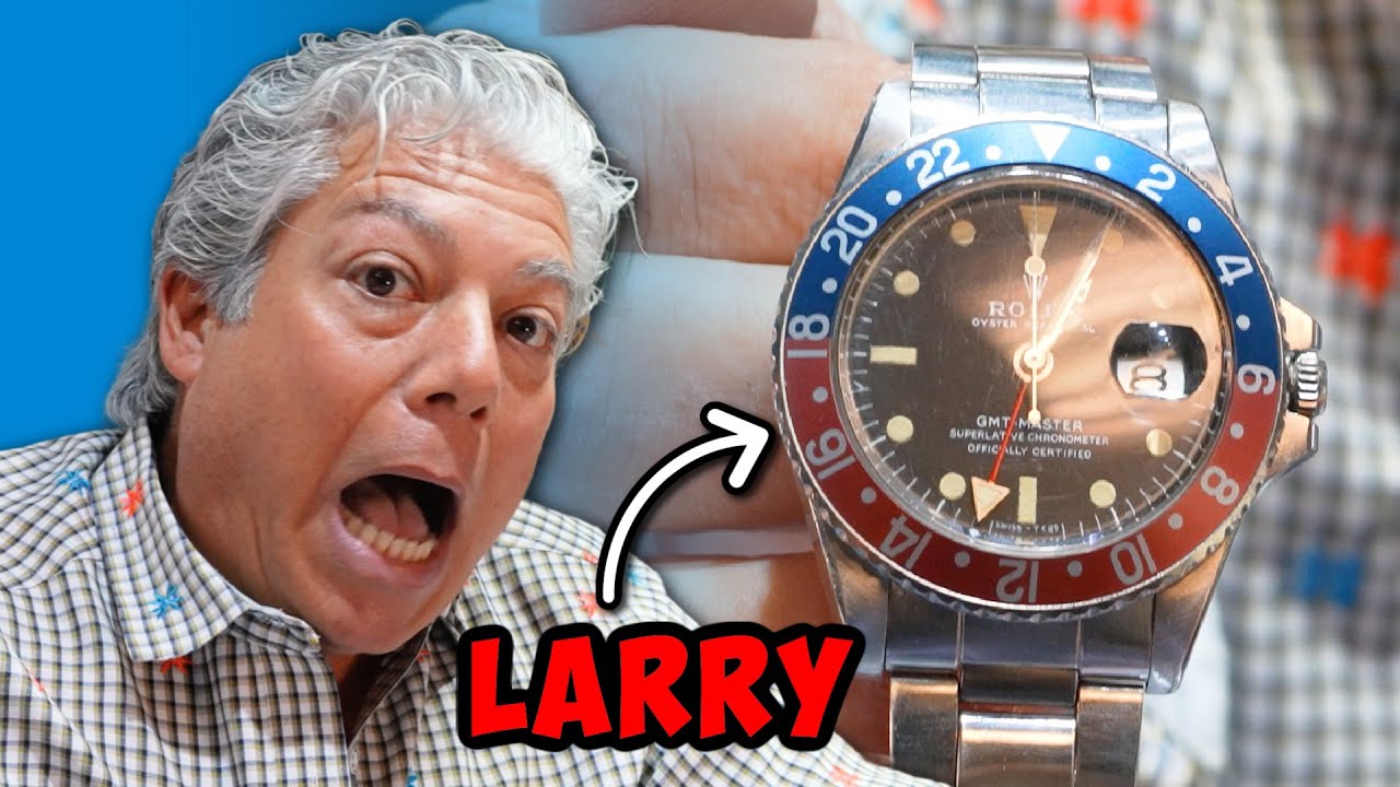 The Tale of Larry's 1970 Pepsi GMT-Master: A Vintage Watch Odyssey