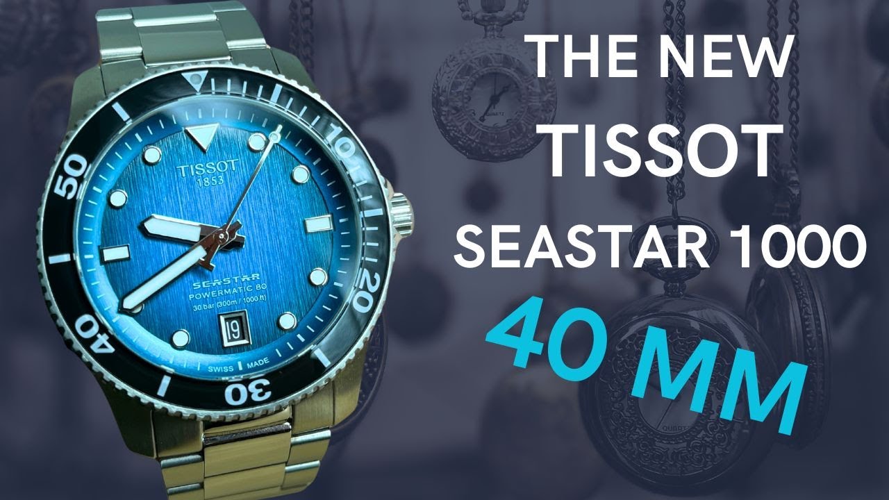 The Evolution and Excellence of Tissot's Seastar 1000 40mm Automatic Diver