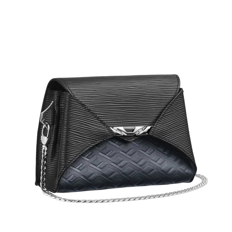 VERTU FOLDED V – CATENA CROSSBODY BAG<span> - </span>Night Black