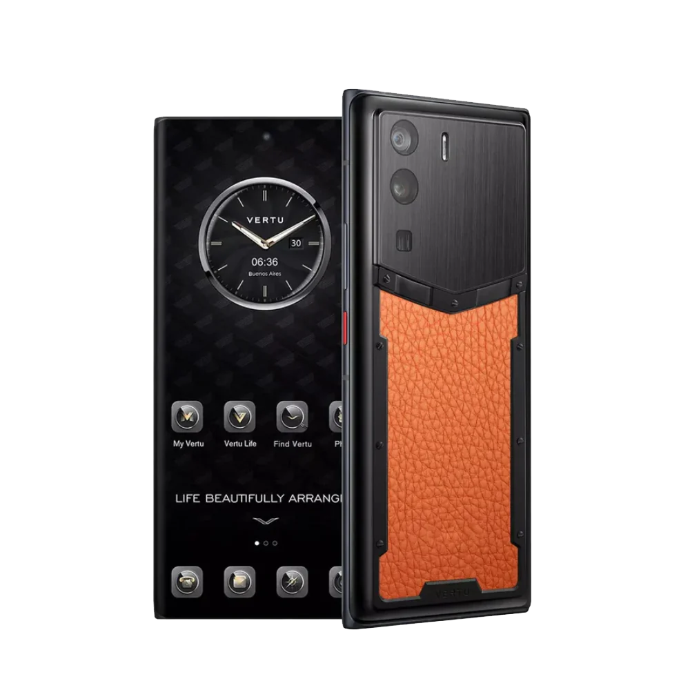 Metavertu Curve Grained Calfskin – Dawning Orange<span> - </span>Pro 18+1TB