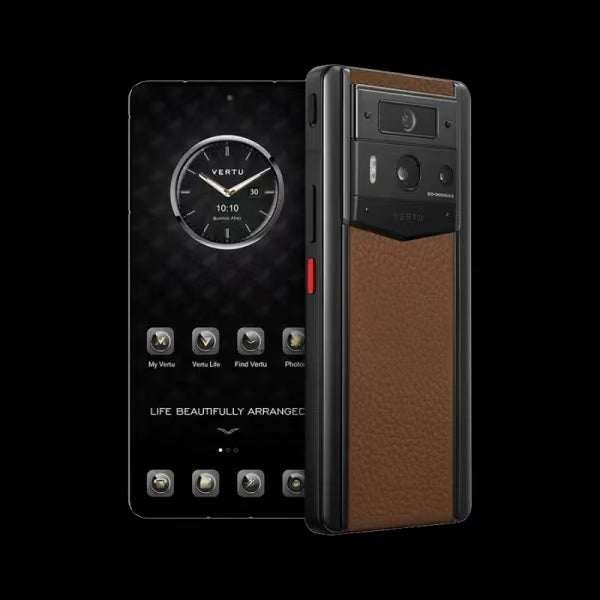 VERTU METAVERTU2 CALF LEATHER BROWN PAYMENT LINK