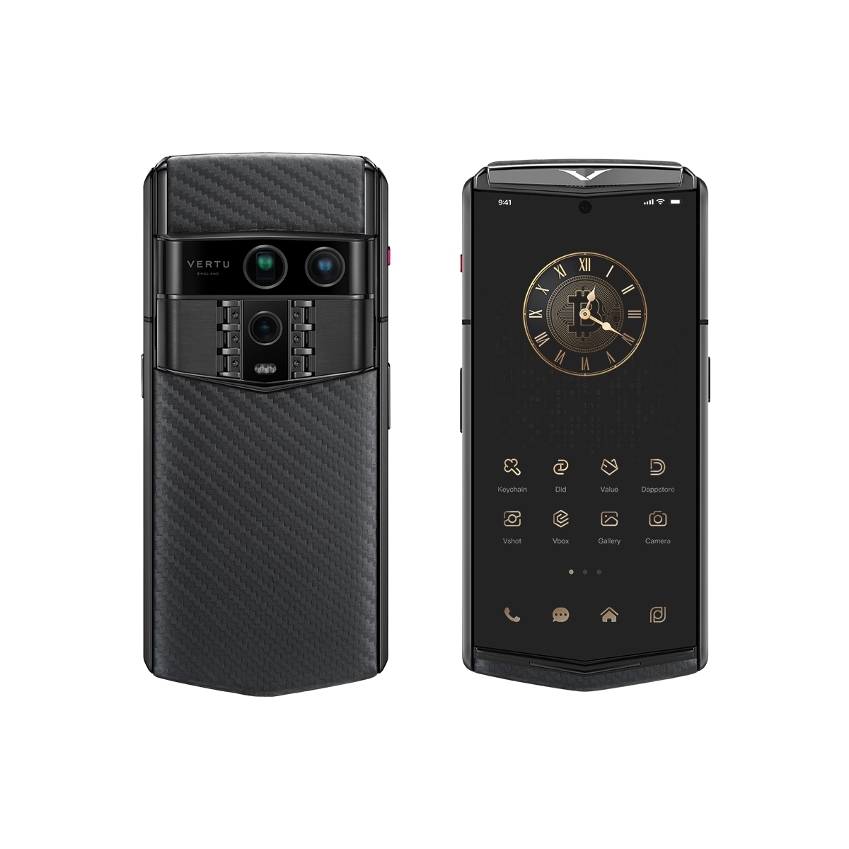 Agent Q Carbon-Pattern Calfskin