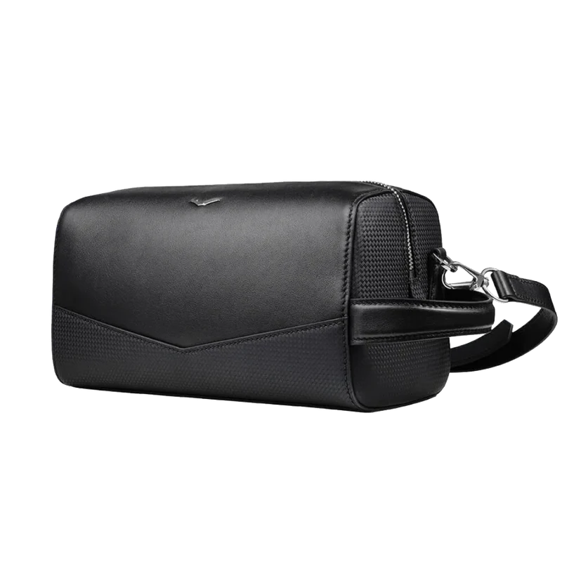 Black Crossbody Leather Bag