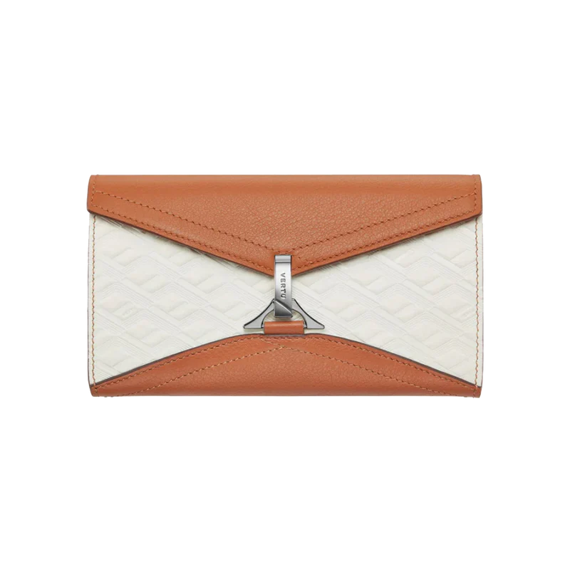 Folded V Catena Crossbody Chain Bag