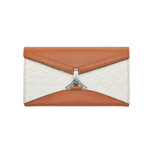 Folded V Catena Crossbody Chain Bag