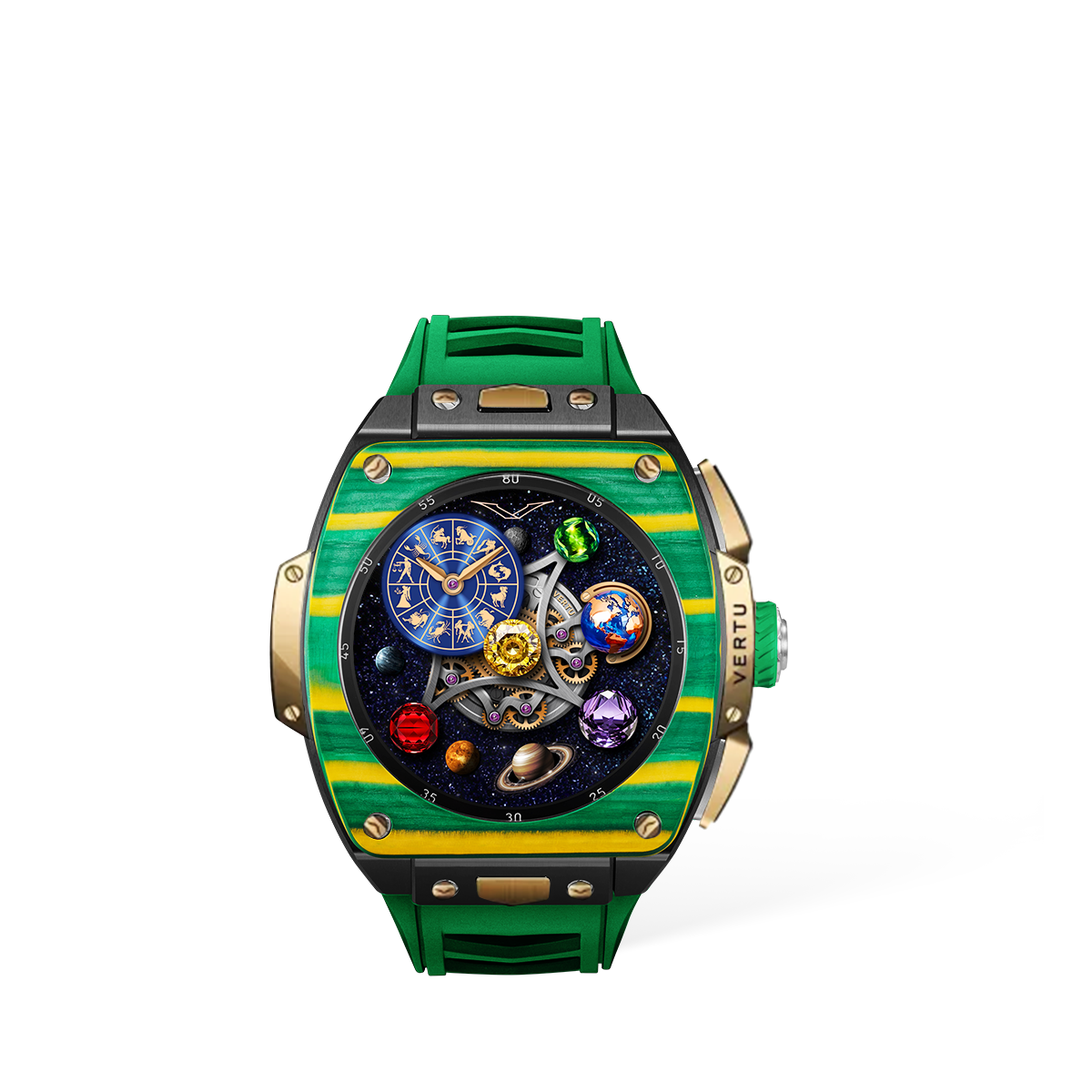 Grand Watch Bespoke Gold Carbon Fiber