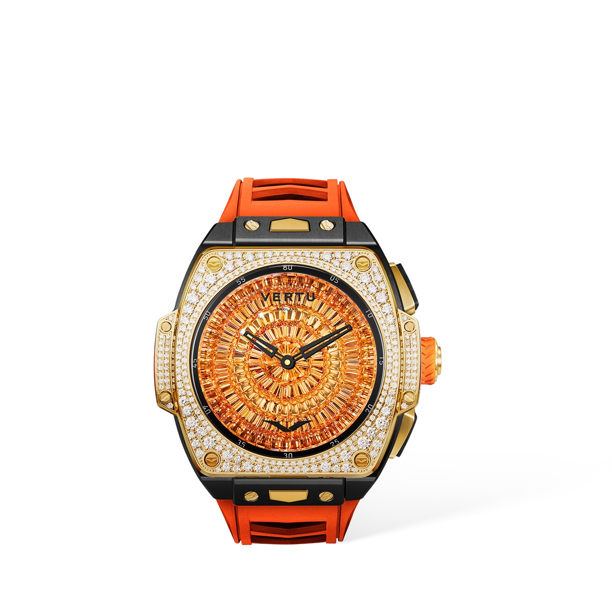 Grand Watch Bespoke Gold with Diamonds