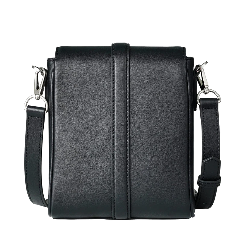 Men's Compact Leather Messenger Bag