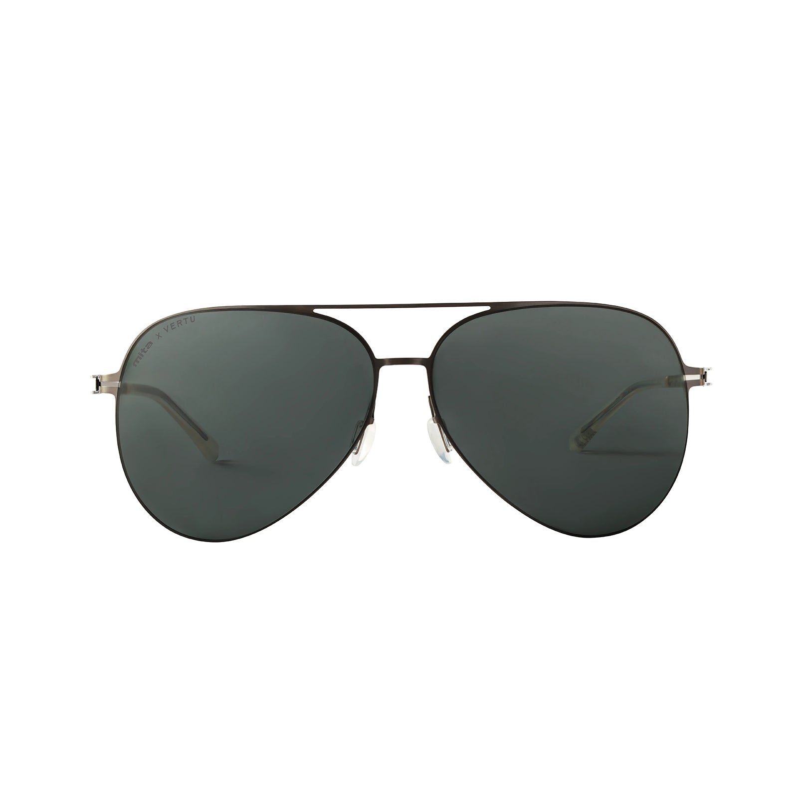 Essence V Men's Polarized Sunglasses Aviator<span> - </span>Space Silver