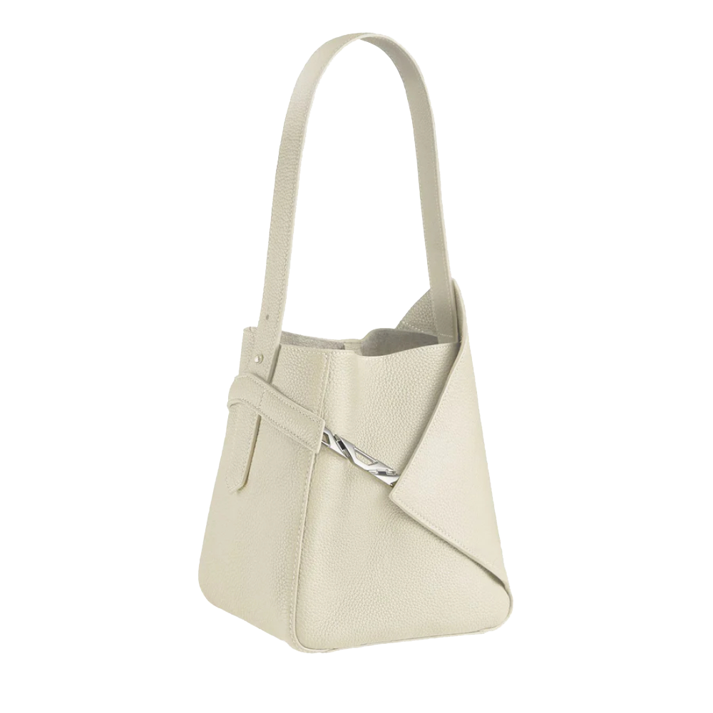 Folded V - Catena Multicolor Bucket Bag for Women