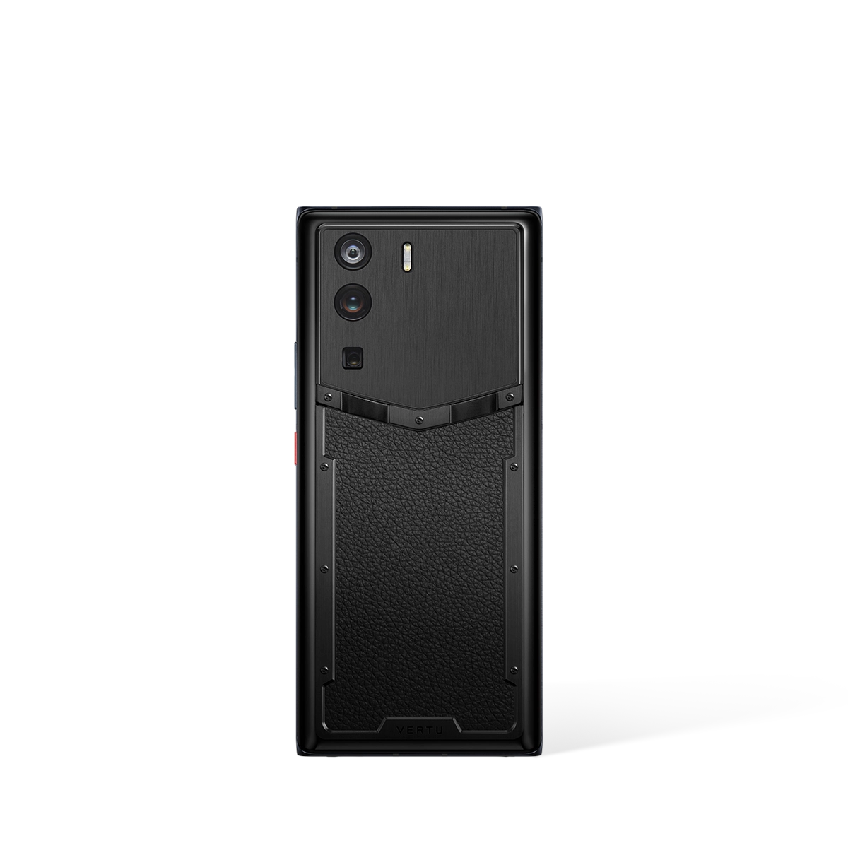 Vertu Metavertu Curve Jade Black Calfskin 5G Web3 Smartphone Rear Perspective View