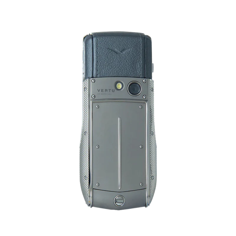 Vertu Ascent Retro Classic Keypad Phone Grey Back View