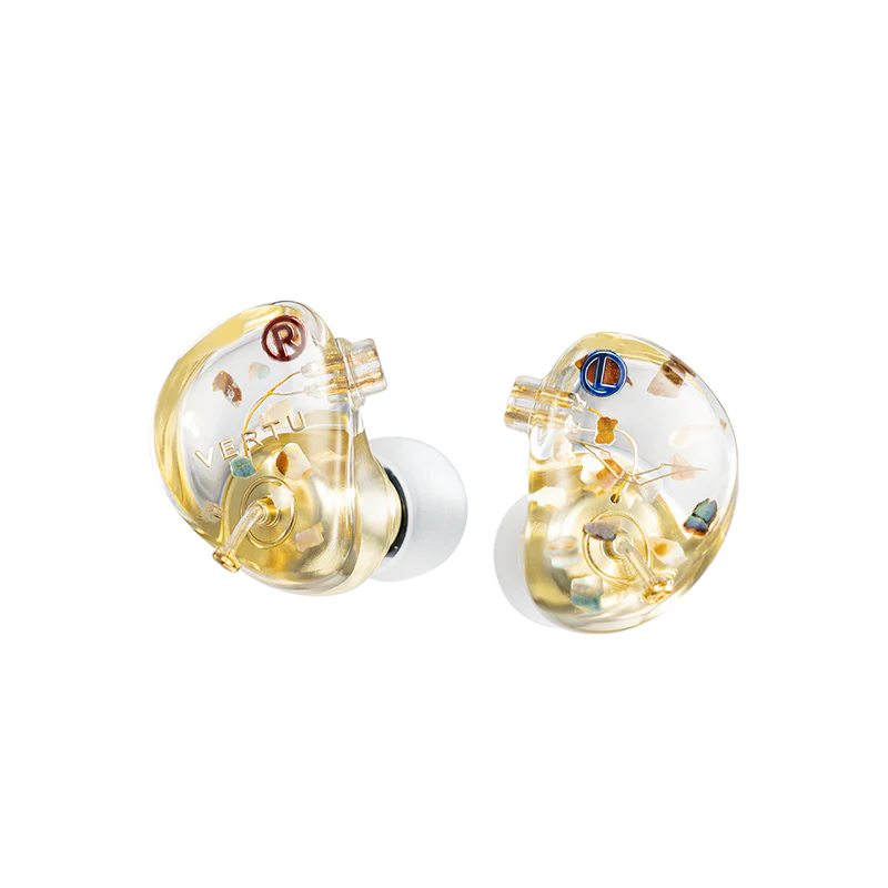 vertu-england-hifi-lucky-buds-in-transparent-gold-front-view