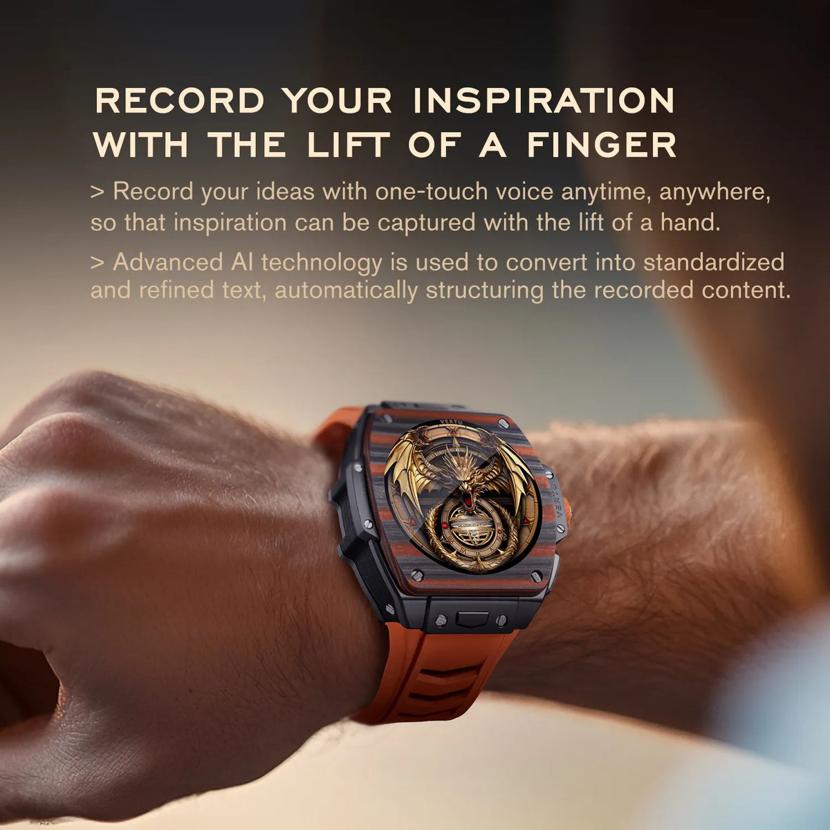 Grand Watch Grizzly-Red Devil Carbon Fiber