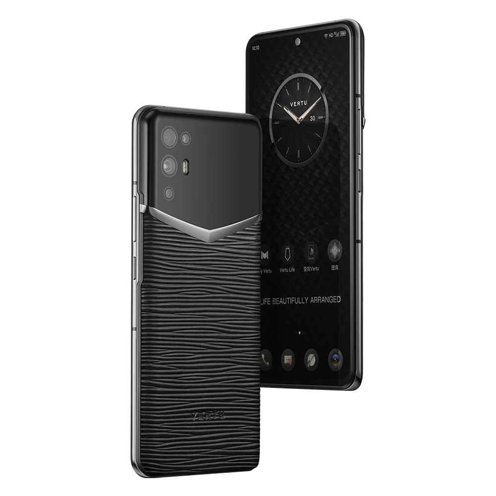 vertu-ivertu-5g-phone-perpetual-night-black-procella-calfskin-side-view-with-sleek-black-leather-and-ruby-key-detail