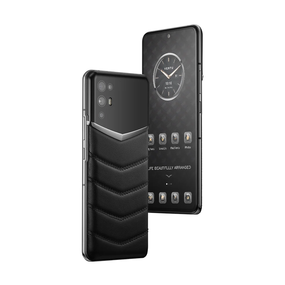 vertu-ivertu-5g-phone-black-v-quitting-calfskin-side-view-with-iconic-ruby-key-and-slim-metal-chassis